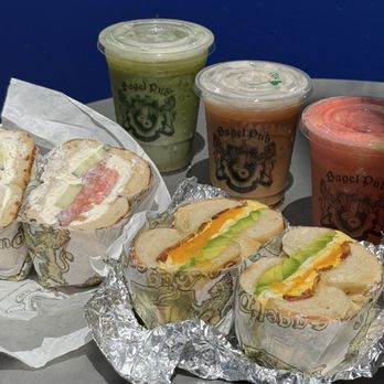 Bagel Pub - ABC Omelette Bagel, Fresh Lox #3 - Sandwiches Near Me - New York, New York