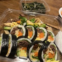 Beef gimbap to go