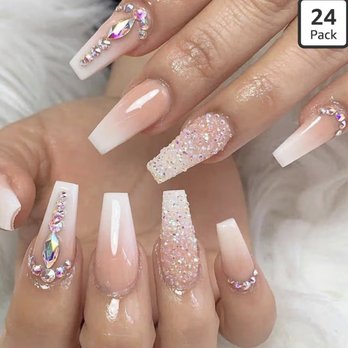 Doki Doki Nail Salon - What I asked for...silver gems only. - Nail Salons Near Me - Rancho Cucamonga, California Doki Doki Nail Salon - What I asked for...silver gems only. - Nail Salons Near Me - Rancho Cucamonga, California