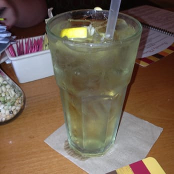 Aladdin's Eatery - Pomegranate green tea! - Middle Eastern Near Me - Pittsburgh, Pennsylvania
