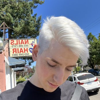 Pretty Hair - Platinum Silver hair by Thai from Pretty Hair! - Hair Salons Near Me - Portland, Oregon Pretty Hair - Platinum Silver hair by Thai from Pretty Hair! - Hair Salons Near Me - Portland, Oregon