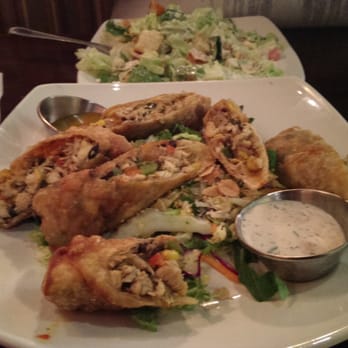 Claim Jumper Restaurants - Salad and the black bean egg rolls - American Near Me - Laughlin, Nevada Claim Jumper Restaurants - Salad and the black bean egg rolls - American Near Me - Laughlin, Nevada