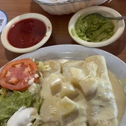 Playa Azul Authentic Mexican Restaurant - Enchiladas Mazatlan