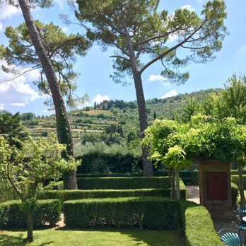 Villa Bordoni - The gardens - you look over while you eat! - Hotels Near Me - Greve In Chianti, FI