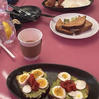 Hot Noods - $18 Avocado toast and $24 protein plate and toast. - Noodles Near Me - Las Vegas, Nevada