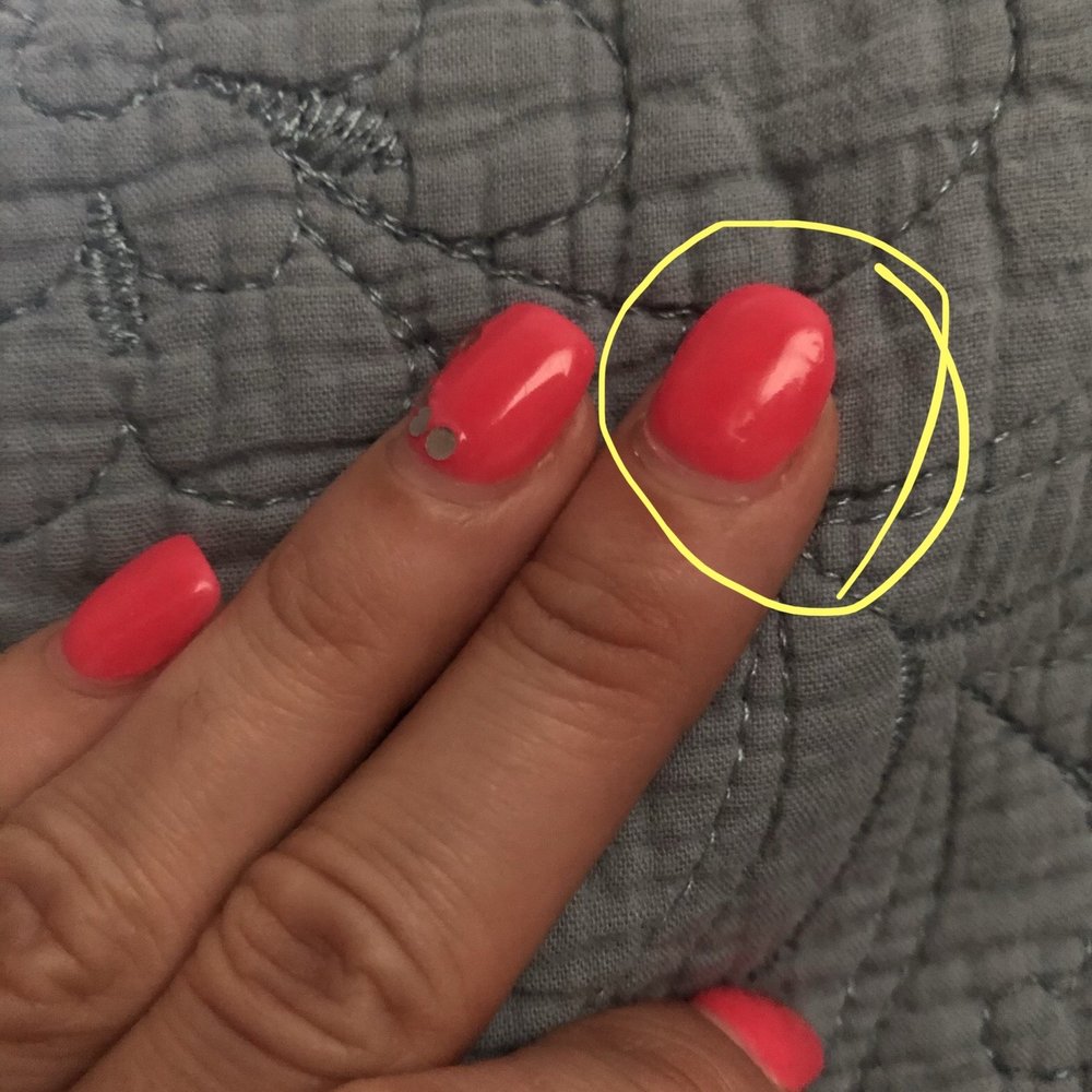 Magic Nails - You can see bumps and Angela Johnson "funny my finger didn't do like that" - Nail Technicians Near Me - Nashville, Tennessee Magic Nails - You can see bumps and Angela Johnson "funny my finger didn't do like that" - Nail Technicians Near Me - Nashville, Tennessee