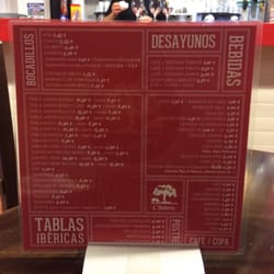 L'Ibèric de Dénia - No sé si se verá, pero aquí tenéis la carta :)