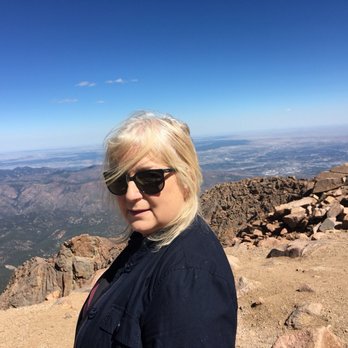 Pikes Peak - America's Mountain - My beautiful wife braves the elements at the top of Pike's Peak. It was 92 degrees below, about 35-40 w/ brisk wind at peak! but the view! - Hiking Near Me - Cascade, Colorado Pikes Peak - America's Mountain - My beautiful wife braves the elements at the top of Pike's Peak. It was 92 degrees below, about 35-40 w/ brisk wind at peak! but the view! - Hiking Near Me - Cascade, Colorado