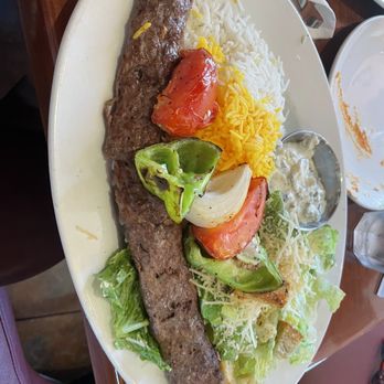 Panini Kabob Grill - Beef Koobideh Kabob - Single - Mediterranean Near Me - Irvine, California