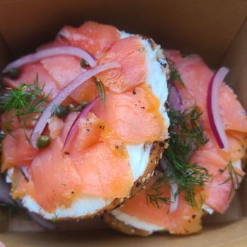 Alchemist Coffee Project - Salmon Bagel - Coffee & Tea Near Me - Los Angeles, California