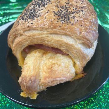 Batter and Mac - Ham and cheese croissant, bet it would be fantastic warmed up! - Bakeries Near Me - Menomonee Falls, Wisconsin