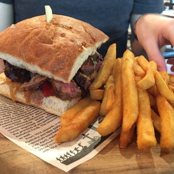 Blackbird & Co Cafe - Steak sandwich and chips - Cafes Near Me - Sydney, NSW Blackbird & Co Cafe - Steak sandwich and chips - Cafes Near Me - Sydney, NSW