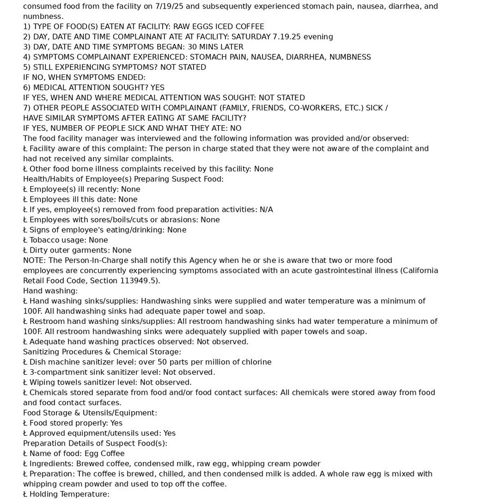 Lantern Vietnamese Kitchen - EHS official inspection report found three health code violations: - Breakfast & Brunch Near Me - Rancho Cucamonga, California