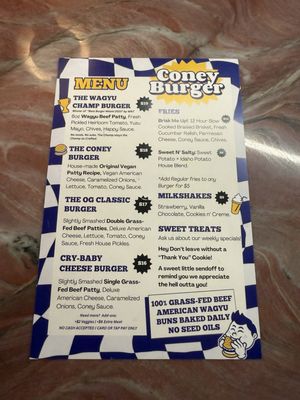 Menu photo 5 Coney Burger Miami, FL