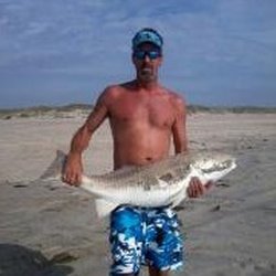 Whalebone Tackle - Scott with nice drum! Caught on Oregon Inlet