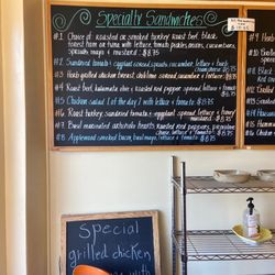 Virginia's Fine Foods - First park el of menu