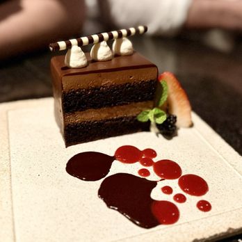 Sushi Den - Chocolate cake. - Japanese Near Me - Denver, Colorado Sushi Den - Chocolate cake. - Japanese Near Me - Denver, Colorado