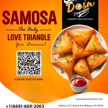 Dosa Confessions - Food Trucks Near Me - Milpitas, California