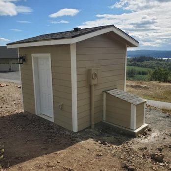 Russell Construction Services - 8x10 well house - General Contractors Near Me - Vader, Washington Russell Construction Services - 8x10 well house - General Contractors Near Me - Vader, Washington