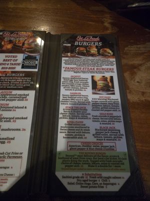 Menu photo 8 Lucky Beaver Bar & Burger Stateline, NV Menu photo 8 Lucky Beaver Bar & Burger Stateline, NV