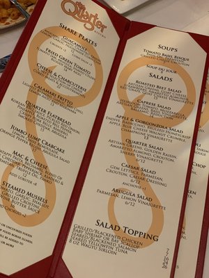 Menu photo 1 The Quarter Bistro Cincinnati, OH