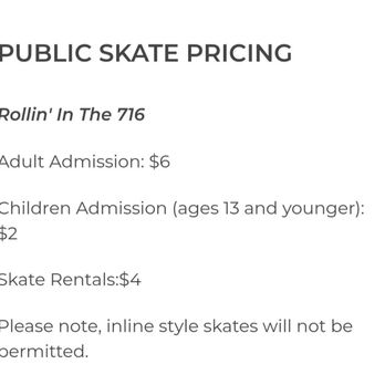 Canalside Roller Rink - Prices - Skating Rinks Near Me - Buffalo, New York