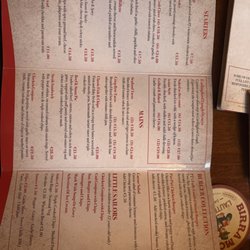 PJ Ohare's Bar & Restaurant - Menu