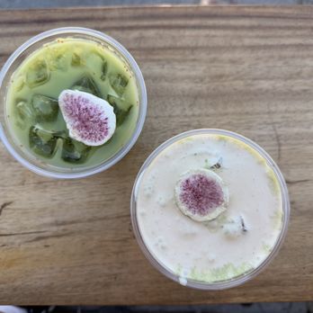Yala Coffee - fig matcha with cream top - Coffee & Tea Near Me - Silver Lake, California Yala Coffee - fig matcha with cream top - Coffee & Tea Near Me - Silver Lake, California