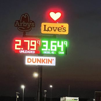 Love's RV Hookup - Cheap gas coming from AZ - RV Parks Near Me - Big Spring, Texas