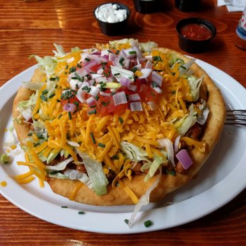 Steer 89 - Navajo taco - it's BIG!! - Bars Near Me - Page, Arizona