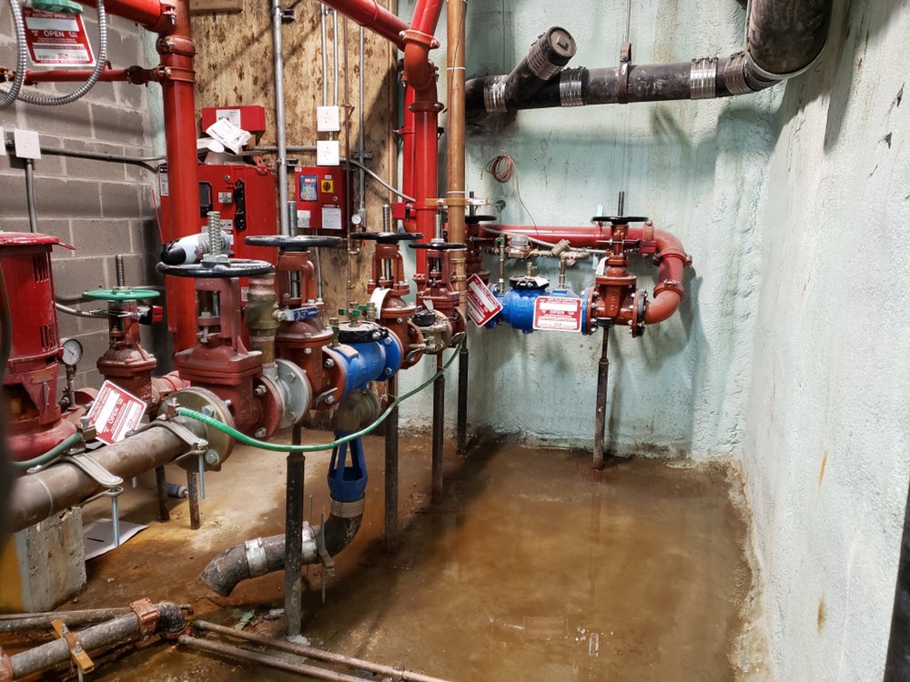 Slide of Cross Joint Plumbing and Heating