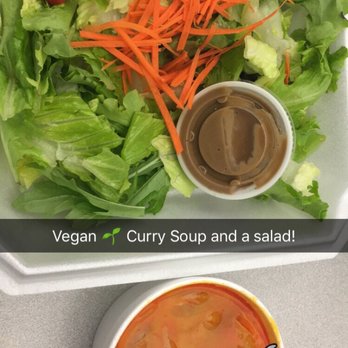 Al's Big Dipper - a bowl of soup and a salad - Fast Food Near Me - Albuquerque, New Mexico