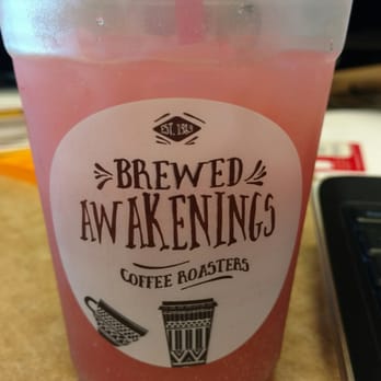 Brewed Awakenings Coffee Roasters - YUM! Sugar free Italian soda with alternative to milk! Happy Hour! :) - Bakeries Near Me - Vancouver, Washington Brewed Awakenings Coffee Roasters - YUM! Sugar free Italian soda with alternative to milk! Happy Hour! :) - Bakeries Near Me - Vancouver, Washington