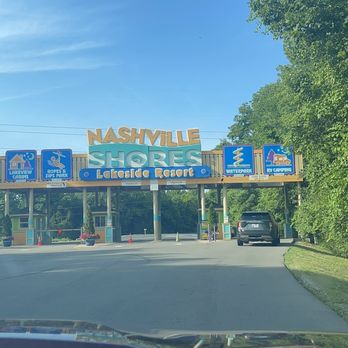 Nashville Shores - Entrance - RV Parks Near Me - Hermitage, Tennessee