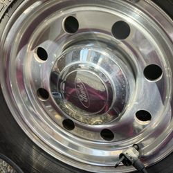 Barks Towing & Tire Service - My flat, shredded tire.