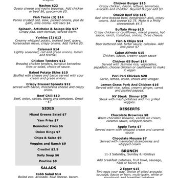 One20 Public House - Menu - Pubs Near Me - Delta, British Columbia One20 Public House - Menu - Pubs Near Me - Delta, British Columbia