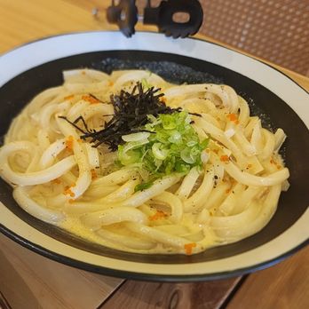 Kyushu Yakitori Izakaya - Uni cream udon - Japanese Near Me - Markham, Ontario