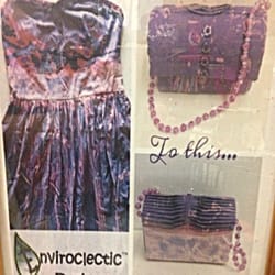 Enviroclectic Designs - Make a purse out of that prom dress in the back of your closet ;)