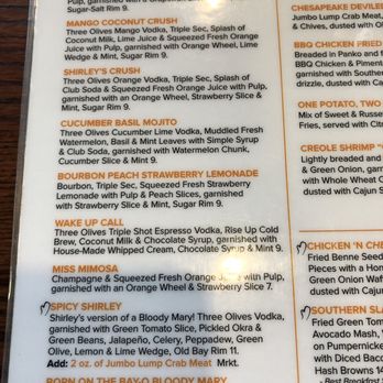 Miss Shirley's Cafe, Inner Harbor - Menu - Breakfast & Brunch Near Me - Baltimore, Maryland Miss Shirley's Cafe, Inner Harbor - Menu - Breakfast & Brunch Near Me - Baltimore, Maryland