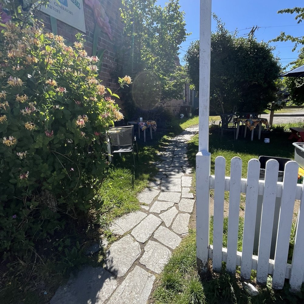 Antique Sandwich - Entry way to the garden area - Sandwiches Near Me - Tacoma, Washington
