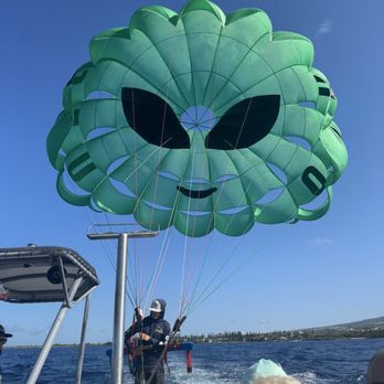 UFO Parasail - Parachute used by business - Boat Charters Near Me - Lahaina, Hawaii UFO Parasail - Parachute used by business - Boat Charters Near Me - Lahaina, Hawaii