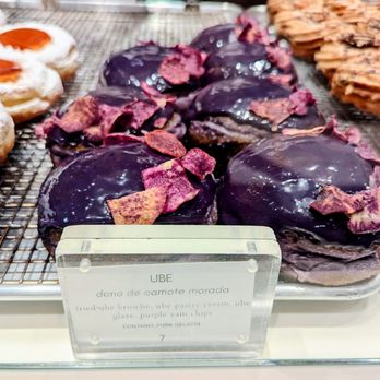 Kora - Ube Fried Brioche $7 each - Filipino Near Me - Sunnyside, New York Kora - Ube Fried Brioche $7 each - Filipino Near Me - Sunnyside, New York