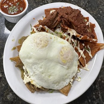 Tata's Cafe - Chilaquiles with Birria - Breakfast & Brunch Near Me - Hawthorne, California Tata's Cafe - Chilaquiles with Birria - Breakfast & Brunch Near Me - Hawthorne, California