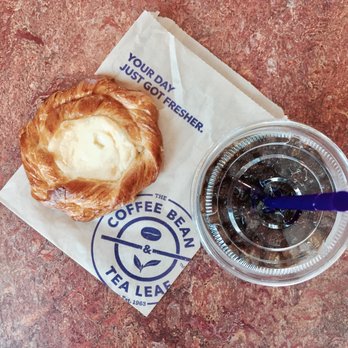The Coffee Bean & Tea Leaf - Cheese Danish and Regular sized cold brew - Coffee & Tea Near Me - Riverside, California The Coffee Bean & Tea Leaf - Cheese Danish and Regular sized cold brew - Coffee & Tea Near Me - Riverside, California