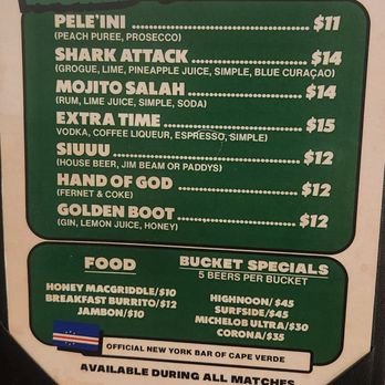 Honey Fitz - World cup special menu - Bars Near Me - New York, New York Honey Fitz - World cup special menu - Bars Near Me - New York, New York