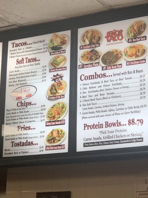 Menu photo 2 Senor Taco Litchfield Park, AZ Menu photo 2 Senor Taco Litchfield Park, AZ