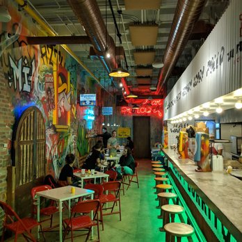 The Taco Stand - I love the interior design and decor - Mexican Near Me - Miami, Florida