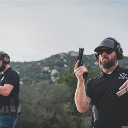 Bearly Training - Pistol training with some of the staff.