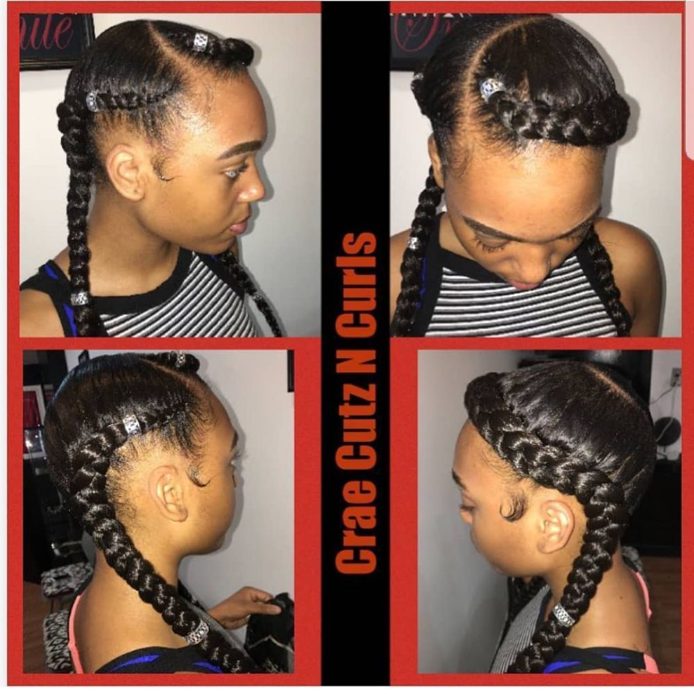 Crae Cutz N Curls Logo