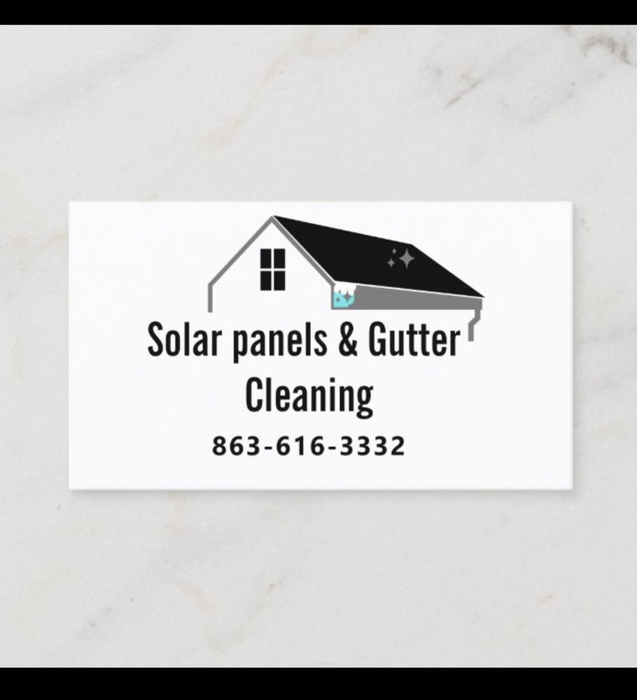 SOLAR PANEL & GUTTER CLEANING Kissimmee, Florida Solar Panel